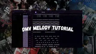 Makeing DARK Melodic DMV Melodies/Loops | FL Studio Tutorial