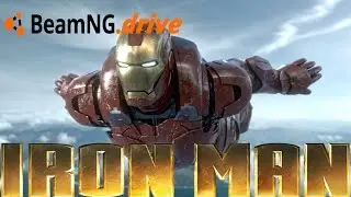 BeamNG Drive Iron Man Mod!!!!!!!
