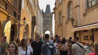 🇨🇿 PRAGUE WALKING TOUR, DISCOVERING OLD-WORLD CHARM, EXPLORING PRAGUE'S HISTORIC CENTRE, 4K60FPS HDR