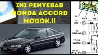 Penyebab honda accord mati mendadak mogok tidak bisa start hanya cranking