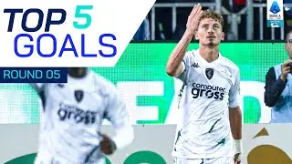 Esposito makes Empoli dream | Top 5 Goals | Round 5 | Serie A 2024/25