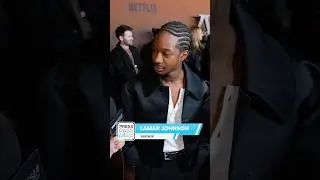 The Abandons Netflix Premiere with Lamar Johnson London Kasmir Red Carpet Interview #theabandons