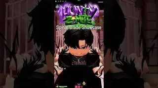 Spinal Blade Showcase #roblox #huntyzombie #huntyzombies