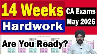 Let Us Start Without Any Delay | CA Exams May 2026 | Taranjit Singh