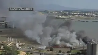 Effects Of Massive Fire At Benicia Waterfront Still Being Determined