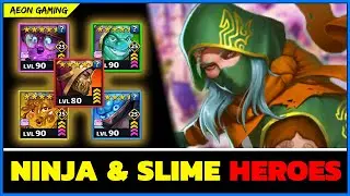 ✨ New Heroes from Ninja & Slime in Beta V69 [Part 1] - Empires & Puzzles 🔥