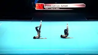 China (CHN) - 2024 Acrobatic Worlds, Guimaraes (POR) Dynamic Qualification  Men's Pair
