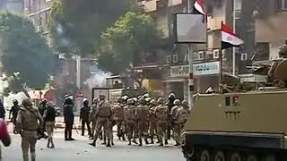 Dozens killed in Egypt protests after clashes with military