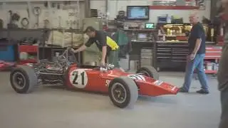James Hunt's F3 Lotus 59 Drives!!