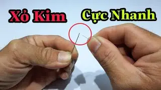 3 способа очень быстро вдеть нитку в иголку