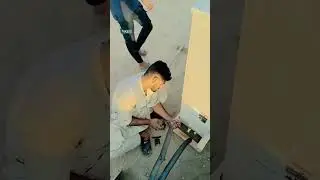 2ton Haier Ac flair making#needsupport #1000subscriber #acservice #airconditioning