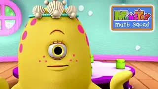 Monsters | Monster Tea Party | Kids Learn Math for Kids Math Cartoons | Learn with Monsters