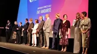 Cast Introducing The Favourite UK Premiere at London BFI Southbank