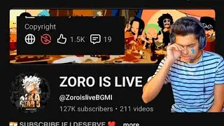 ZORO IS LIVE || Channel Delete || T2 Gaming Gave Away Strike || Jonathan Reaction