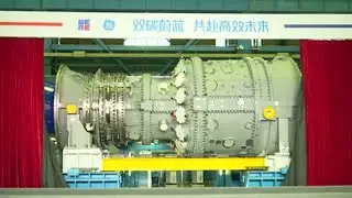 GLOBALink | China's first HA-class heavy-duty gas turbine rolls off production line
