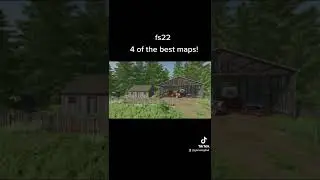4 of the best maps?#fs22 #fs19 #youtube #fun #tractor