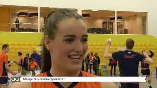 Jeugd volleybalteams speelden oefenwedstrijden kwalificatie EK