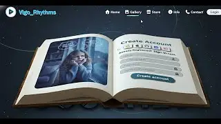 Flipbook Animated Login Page! Using HTML/CSS/JAVASCRIPT | Responsive Login Form | Mod. Sign-in UI✨👍