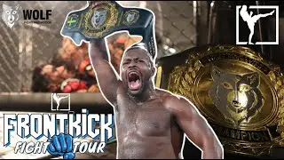 VÅR FETASTE MMA-VIDEO HITTILLS (Wolf Fight Promotion 3) *SJUKA MATCHER* | Frontkick Fight Tour