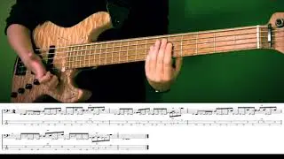 slap bass licks with tab （11）sadowsky tyo bass