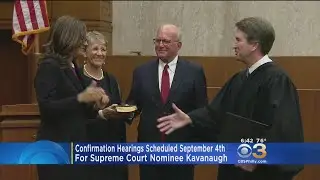 Supreme Court Nominee Kavanaugh's Confirmation Hearings Schedule For September 4