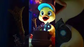 The Yellow Duck and the Mysterious Props | Funny 3D Animation Adventure
