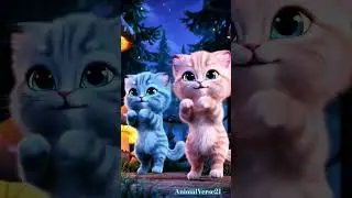 Duo Kucing Menari Kompak, Bikin Hati Ikut Gembira! 🐈🐈&zwj;⬛👯