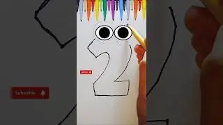 Let's draw number 2 | 1 2 3| #number2