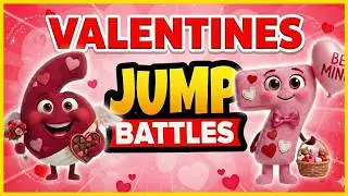 💘 67 Valentines Brain Break 💘 Jump Battle 💘 Brain Breaks 