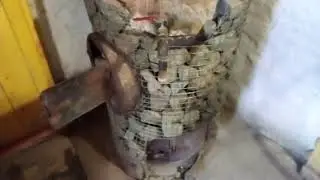 Хорошая печь топи-мойся для бани из трубы