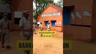 Odisha police training || barrack inspection by CO sir || #police #crpf #bsf #itbp #army#ncc #viral