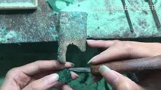 Hướng dẫn tạo mẫu s&aacute;p một chiếc ch&igrave;a kho&aacute;(Hand-made jewelry design template)