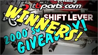 WINNERS ANNOUNCED! TB Parts Honda Monkey Shifter Giveaway