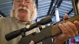 Daisy Powerline Model 990 Dual Power  .177 Pellet/ BB Rifle Table Top Review. Flying Can Ranch.