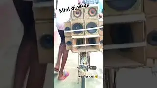 Mini dj bass test🎧 Dj Setup bass king Competition Hard Bass Speaker best dialogue mix Song Top bass
