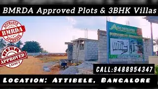 🏠Buy 3&4 BHK Villas / Row House for Sale in Attibele Bangalore | 📞9791281234 #attibele #bangalore