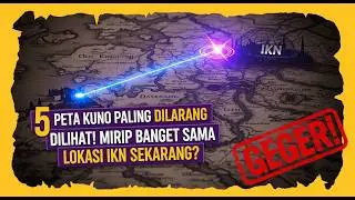 MISTERI PETA HANTU! Lokasi IKN Sudah 'Tertulis' di Peta Nusantara Kuno Sejak Ratusan Tahun Lalu?
