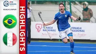 Brazil v Italy | Men's FIH Series Finals Highlights