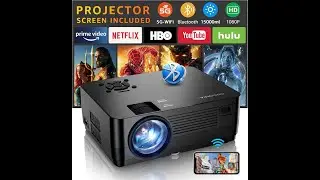 Full HD Projector Review | 5G WiFi & Bluetooth 1080P Movie Projector