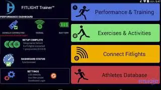FITLIGHT&reg;- Trainer System Dashboard Basics