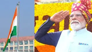 PM Narendra Modi Joins 77th Republic Day | Delhi | Draupadi Murmu | Bharathi TV Telugu