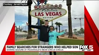 Walter Payton&rsquo;s family searches for strangers who helped son during seizure on Las Vegas Strip