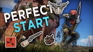 The PERFECT START to a GREAT WIPE! - Rust Solo Survival #1