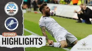 Swansea City v Millwall | Extended Highlights