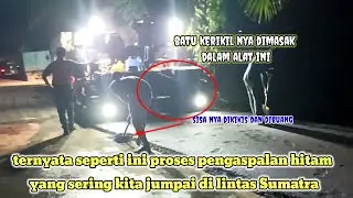 BEGINILAH PROSES PENGASPALAN JALAN DI DESA RANTAU BAIS | Arrie vlog