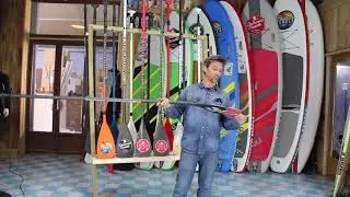Pagaie Race full carbon Redwoodpaddle