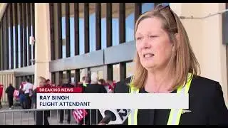 Newark Airport Strike for United Employees - News12