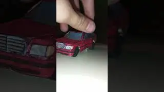 Мерседес Бенц е124 в кузове универсал#automobile#handmade#hobby#бумажныеподелки#paper#car#mercedes