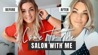 Come To The Salon With Me | Hair Donation Transformation Before And After | Louise Henry