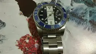 RELOJ BLIGER DIVER CON PULSERA DE ALIEXPRESS /EMOCIONANTE EXPERIENCIA